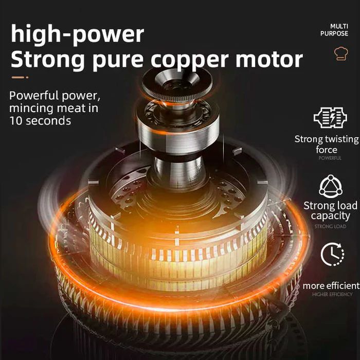 Stainless Steel Electric Food Chopper