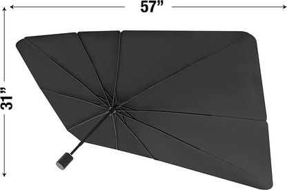 Car Windshield Sun Shade – Foldable UV Blocker
