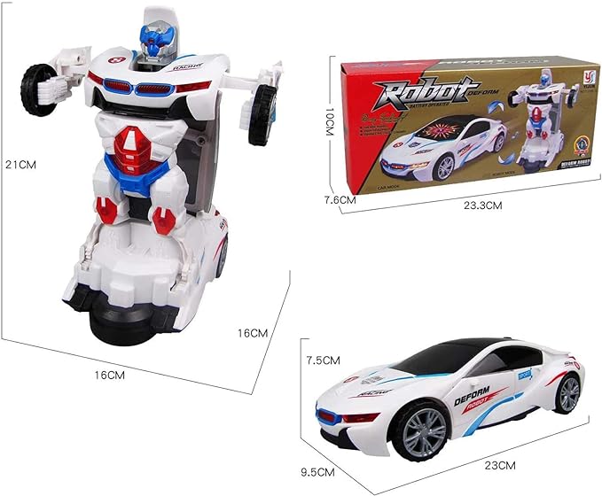 2-in-1 Robot Deform Car Toy – Transforming Robot Car