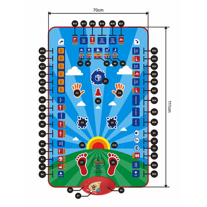 Islamic Learning Mat for Kids