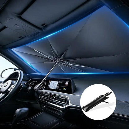 Car Windshield Sun Shade – Foldable UV Blocker