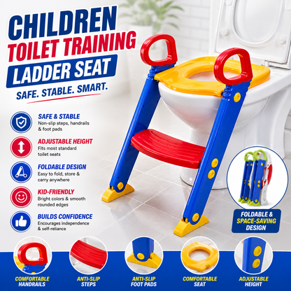 Children Toilet Training Ladder Seat