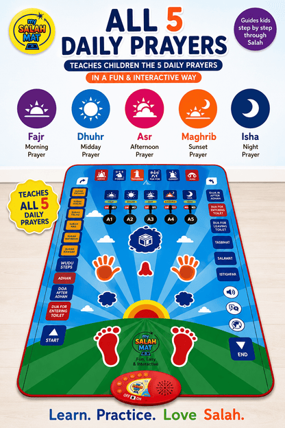 Islamic Learning Mat for Kids