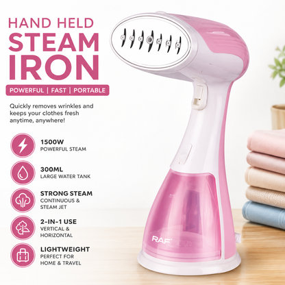 Handheld Garment Steamer – Portable Ironing Machine
