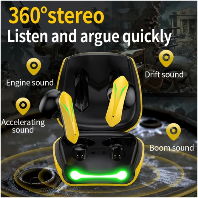 Wireless Gaming Earbuds – Bluetooth 5.0