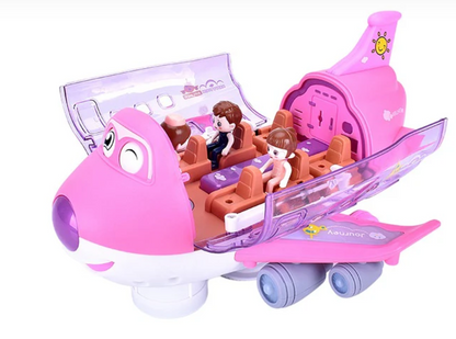 Rotating Electric Airplane Toy – 360° Light & Sound Plane