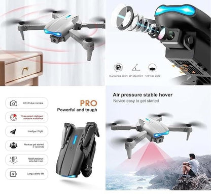 E99 Drone Camera – Foldable HD WiFi Drone