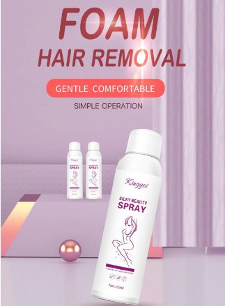 Silky Beauty Hair Removal Spray – Smooth & Painless Skin